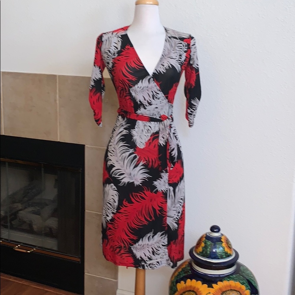 BISOU BISOU WRAP AROUND DRESS